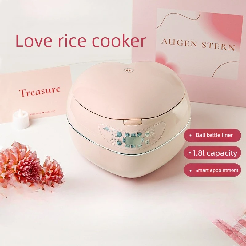 Baby Food Stew - Pembe 1.8L 300w Kalp Şeklinde Pirinç