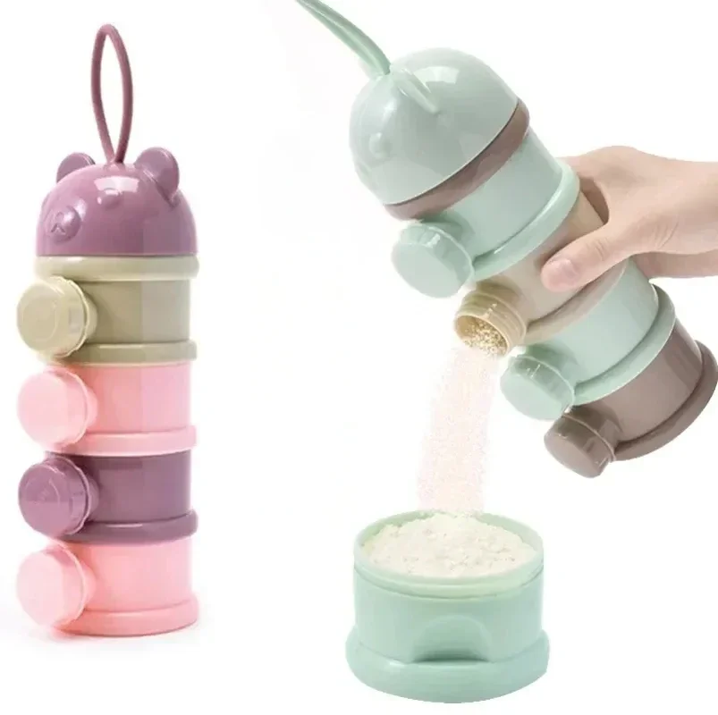 Baby Food Nestle - Süt Tozu Kutusu 4 Katmanlı Ayı