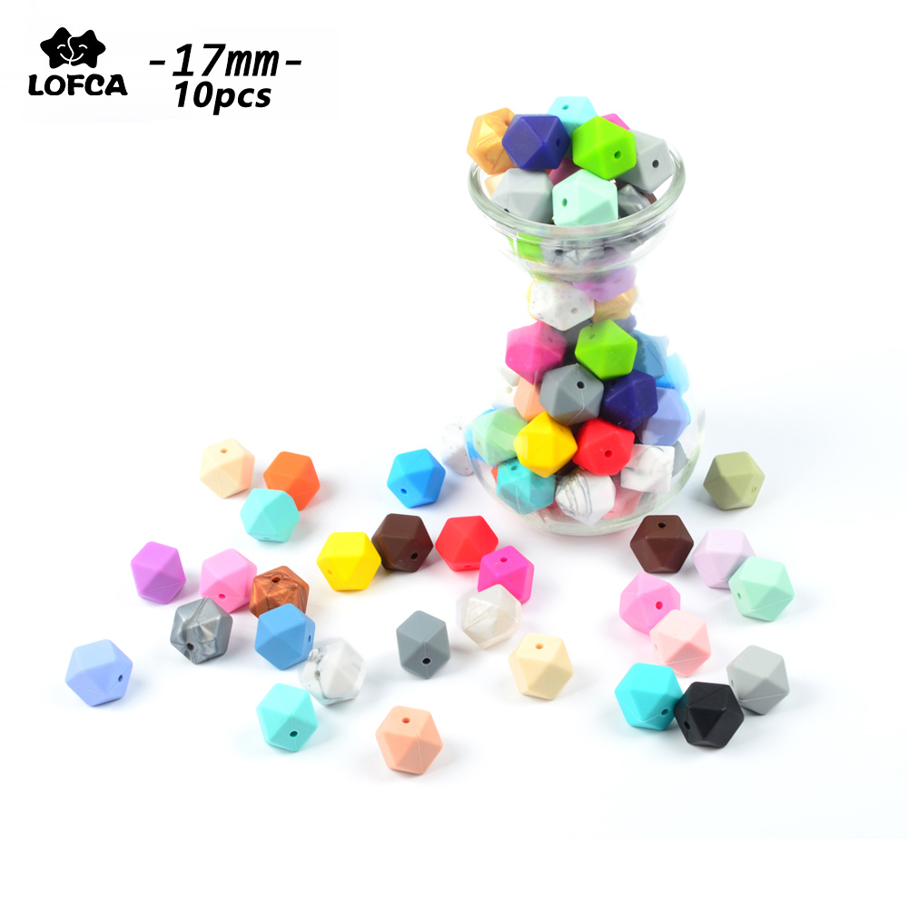 Baby Food Quality - LOFCA 17mm 10 adet altıgen silikon