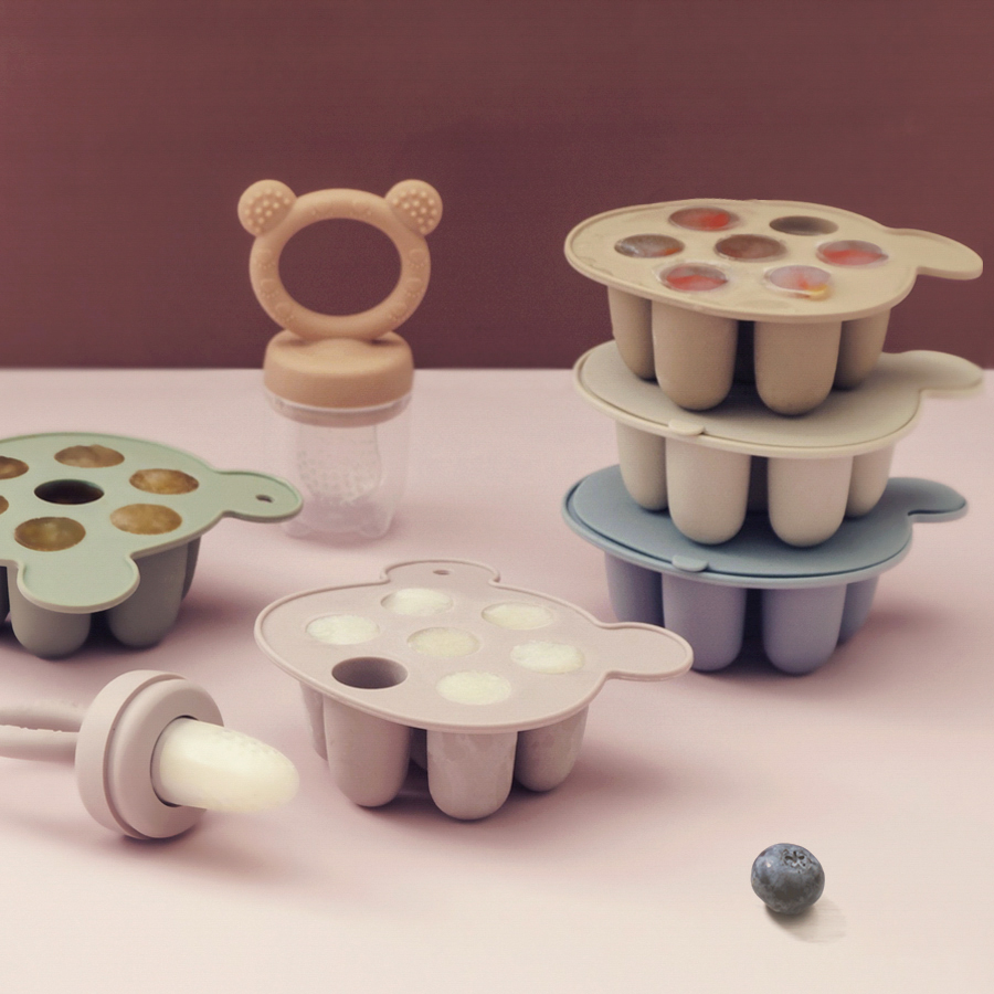 Baby Food In Jars - Bebek Dondurma Kalıbı Silikon Dondurma Yapıcı