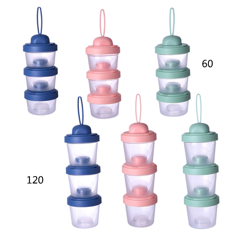 60 ml/120 ml Süt Tozu Saklama  - Baby Food Pouches incelemesi ve fiyatı