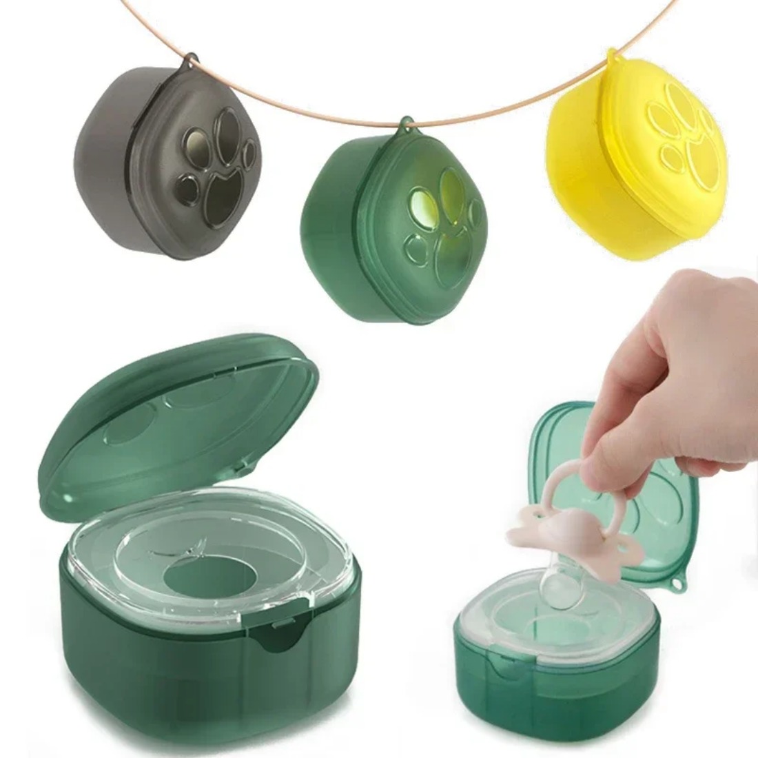 Gıda Sınıfı Silikon Emzik Kutu - Baby Food Container incelemesi ve fiyatı