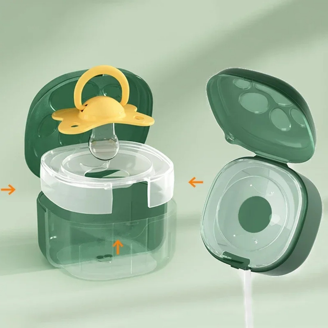Gıda Sınıfı Silikon Emzik Kutu - Baby Food Container incelemesi ve fiyatı