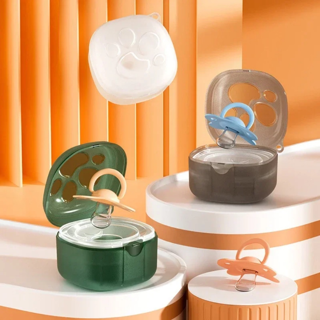 Gıda Sınıfı Silikon Emzik Kutu - Baby Food Container incelemesi ve fiyatı